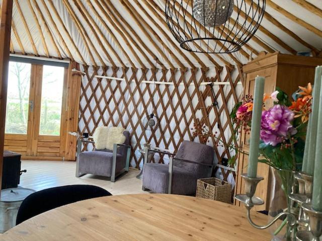 Veenwoudsterwal Yurt Klyndobbe B&B 외부 사진